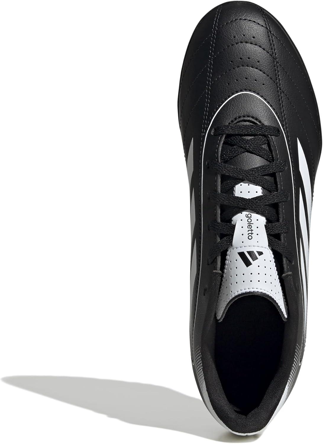 image:imageadidas Unisex Adult Goletto IX Turf Soccer ShoesBlackWhiteWhite