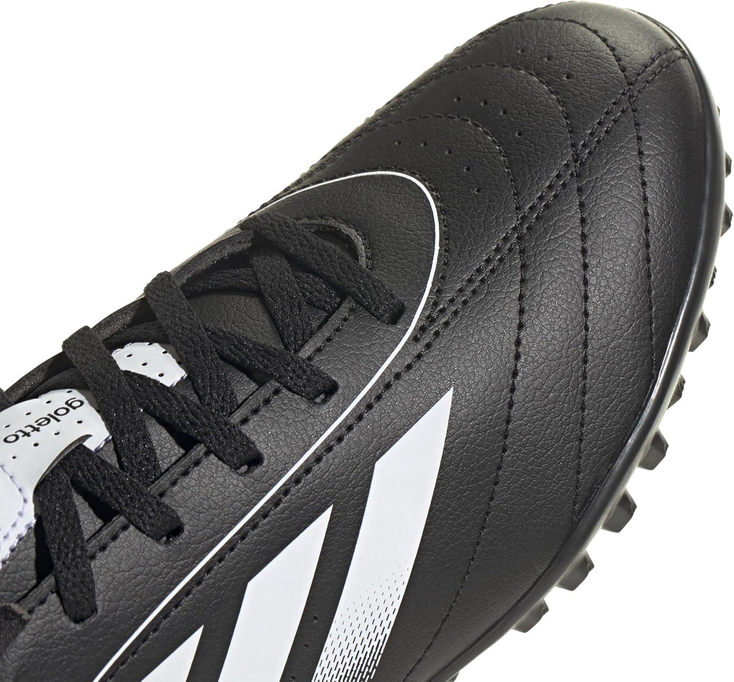 image:imageadidas Unisex Adult Goletto IX Turf Soccer ShoesBlackWhiteWhite