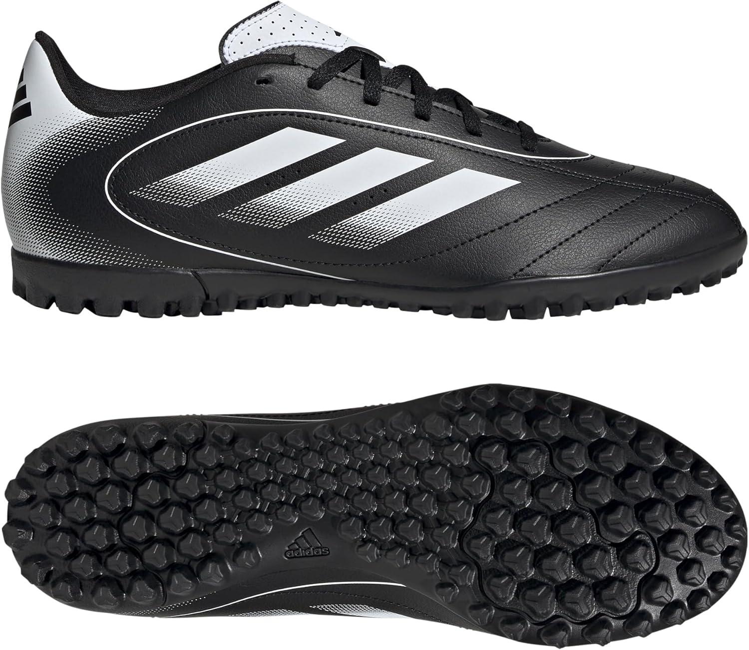 image:imageadidas Unisex Adult Goletto IX Turf Soccer ShoesBlackWhiteWhite