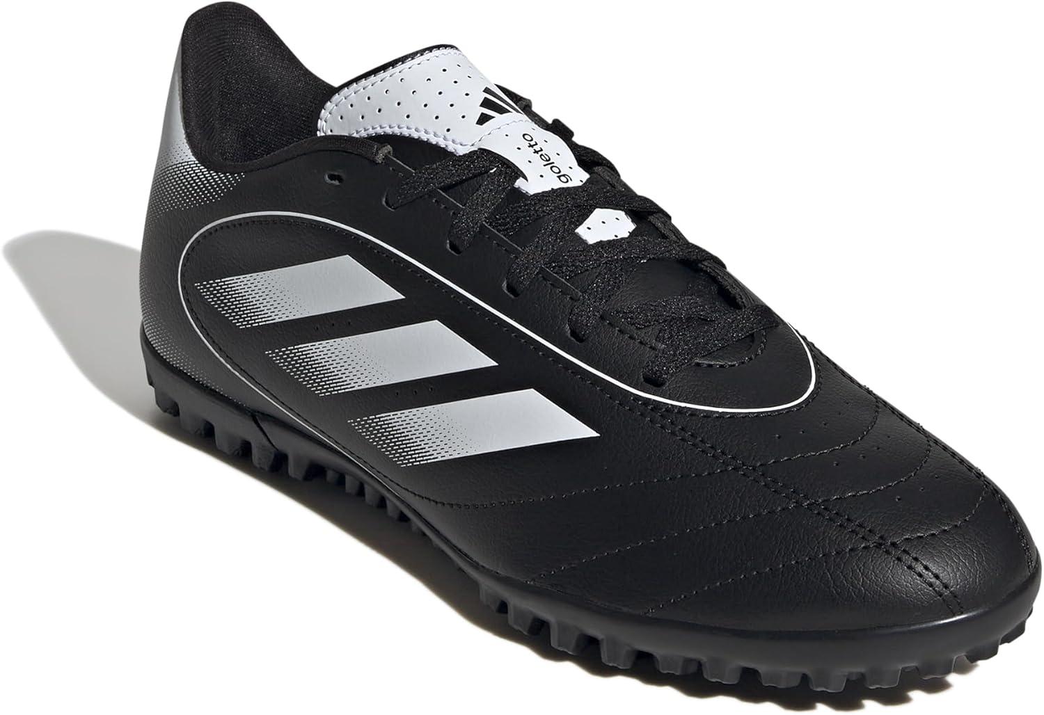 image:imageadidas Unisex Adult Goletto IX Turf Soccer ShoesBlackWhiteWhite
