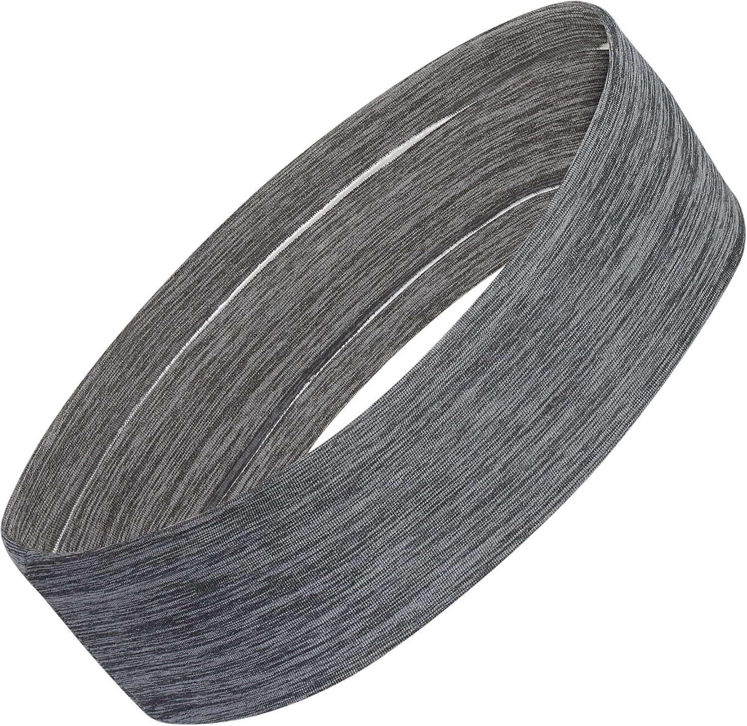 image:imageadidas Unisex Alphaskin Headband Performance Workout Ear amp Sweat Band3PlusHeather GreyBlack