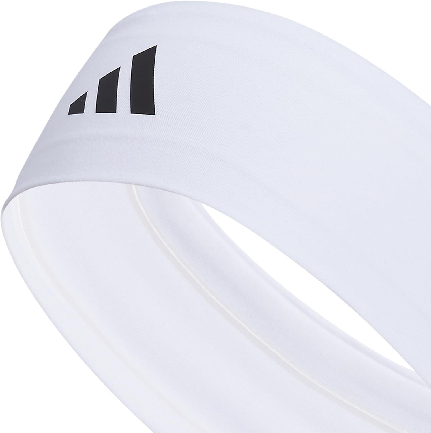 image:imageadidas Unisex Alphaskin Headband Performance Workout Ear amp Sweat Band3WhiteBlack
