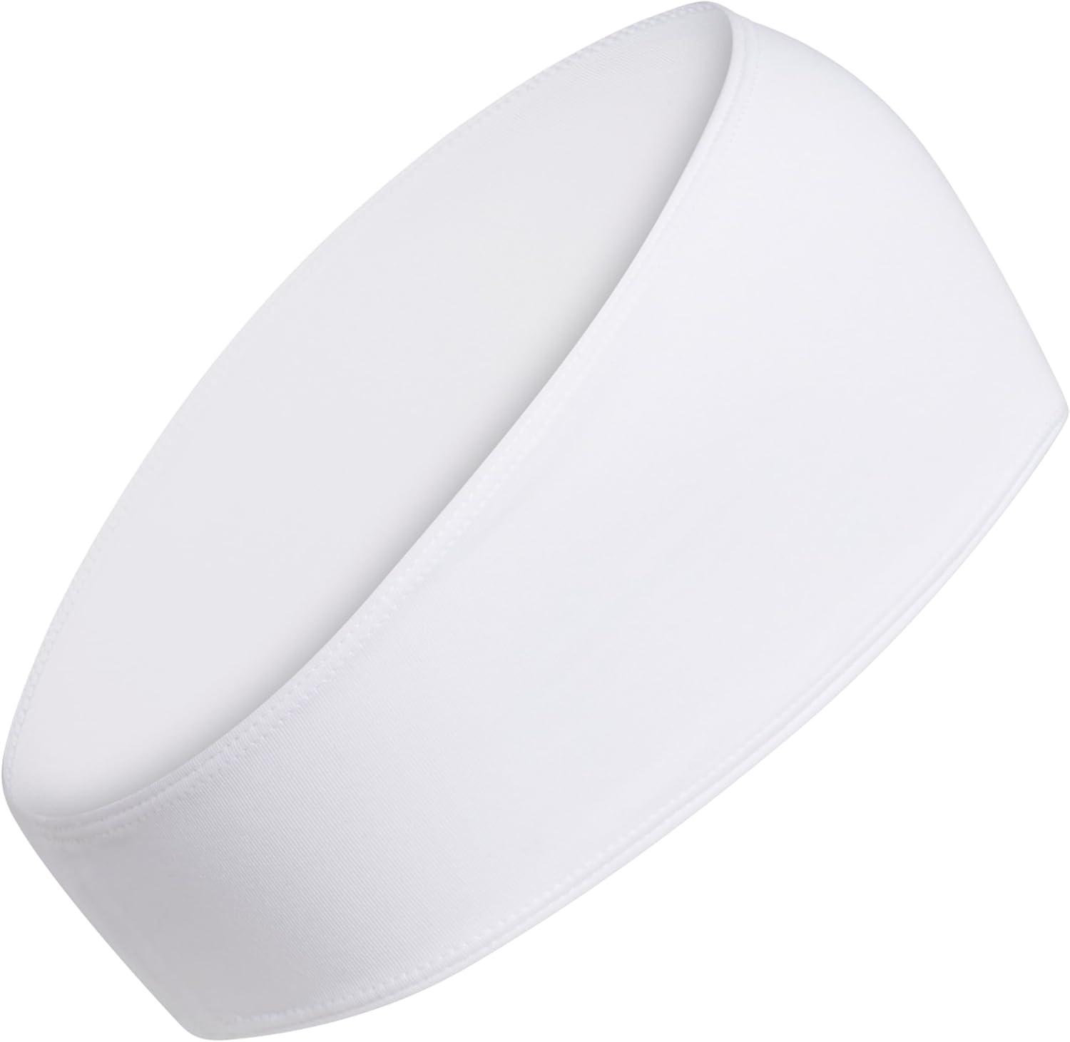 image:imageadidas Unisex Alphaskin Headband Performance Workout Ear amp Sweat BandWideWhiteBlack