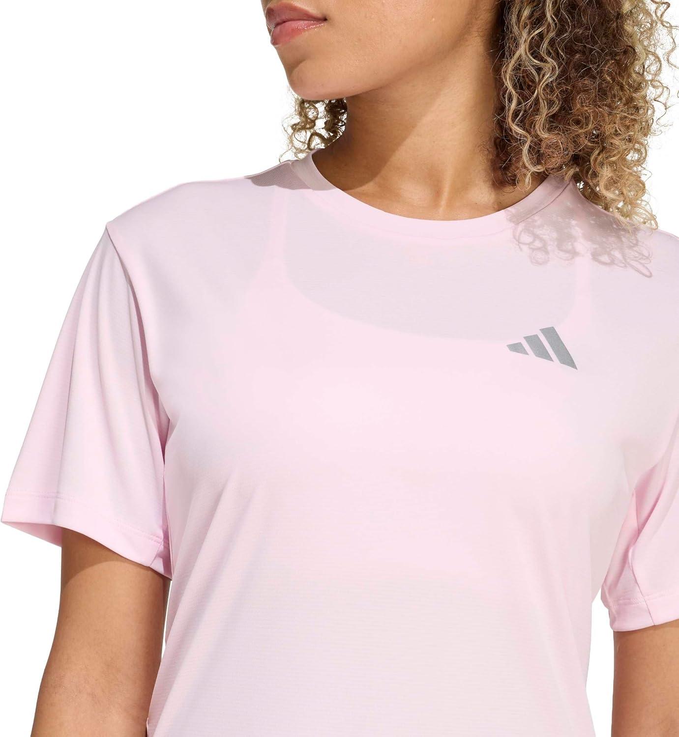 image:imageadidas Womens Adi365 Essentials Running TShirtClear Pink