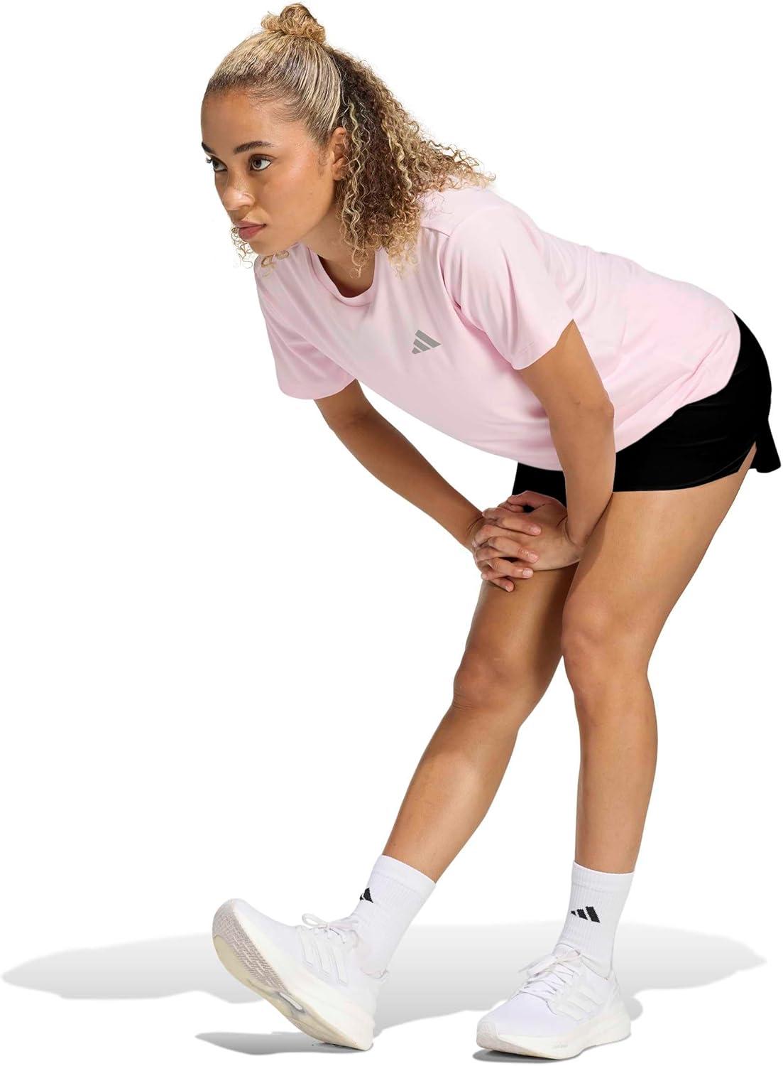 image:imageadidas Womens Adi365 Essentials Running TShirtClear Pink