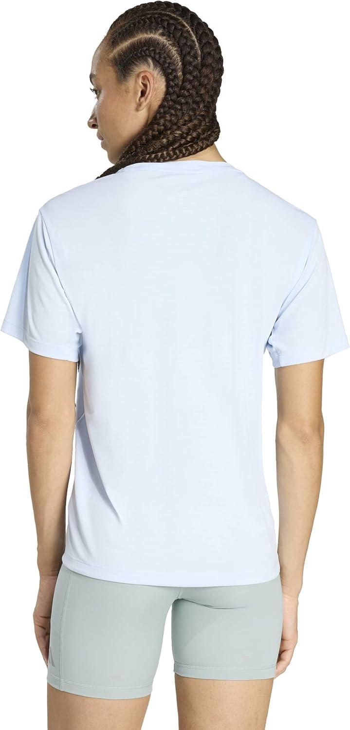 image:imageadidas Womens Adi365 Essentials Running TShirtCrystal Sky