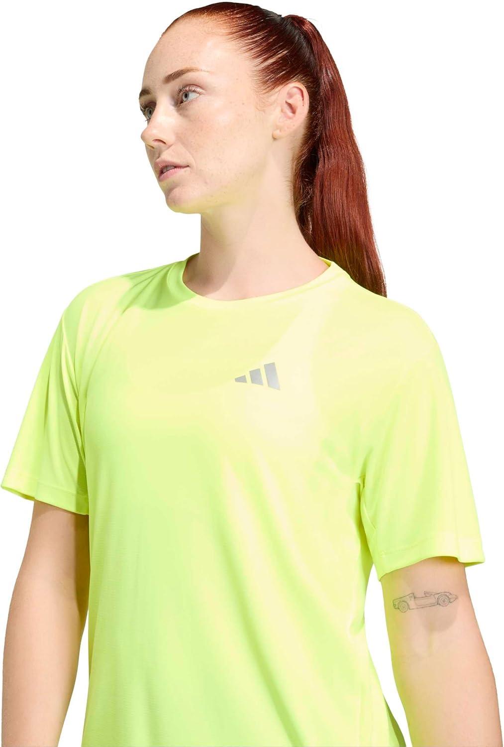 image:imageadidas Womens Adi365 Essentials Running TShirtSolar Yellow