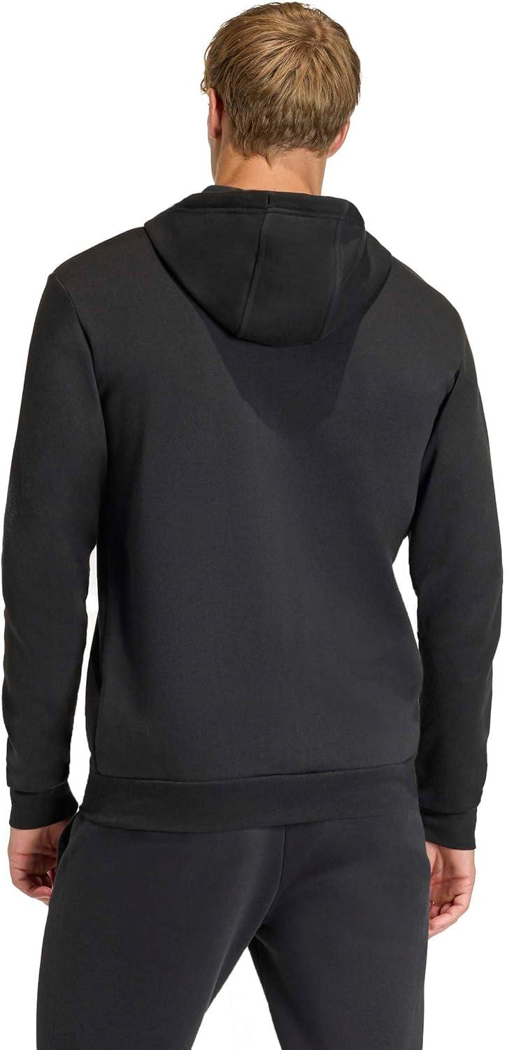 image:imageadidas mens Entrada 26 Fullzip HoodieBlackWhite