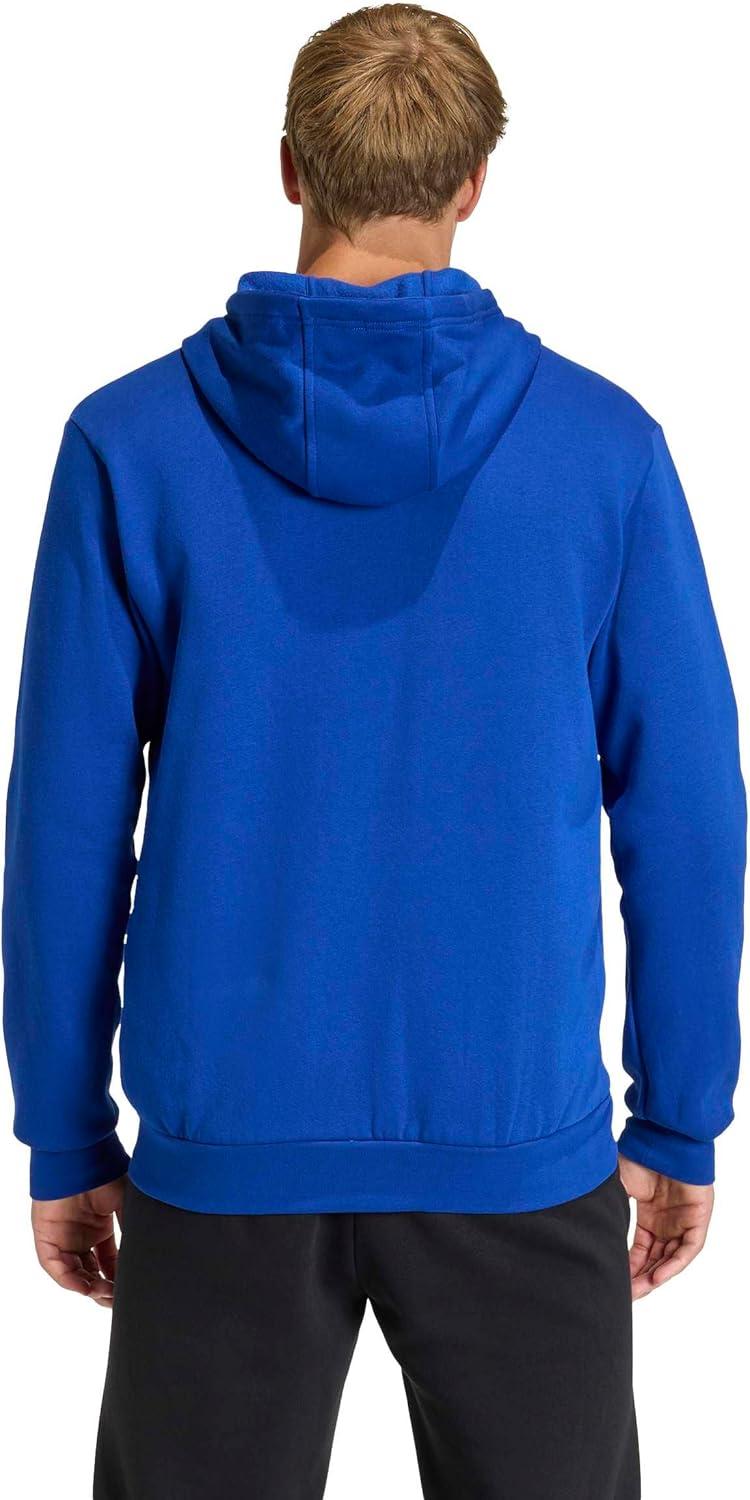 image:imageadidas mens Entrada 26 Fullzip HoodieTeam Royal BlueWhite