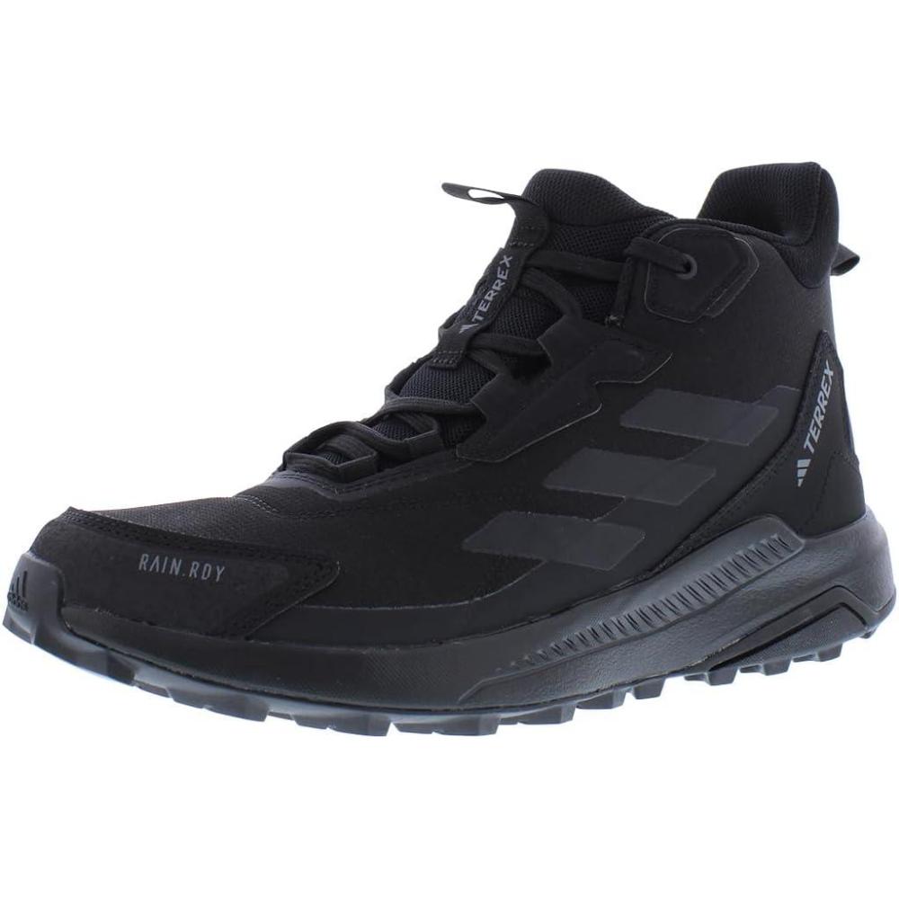 image:imageAdidas Womens Terrex Anylander Mid Top Rainrdy Hiking SneakersBlackBlackGreyblack
