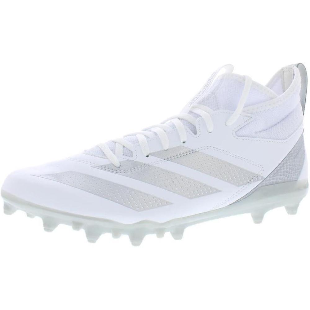 image:imageadidas Mens Adizero Impact2 American FootballCloud WhiteSilver MetallicCloud WhitePure Whitewhite