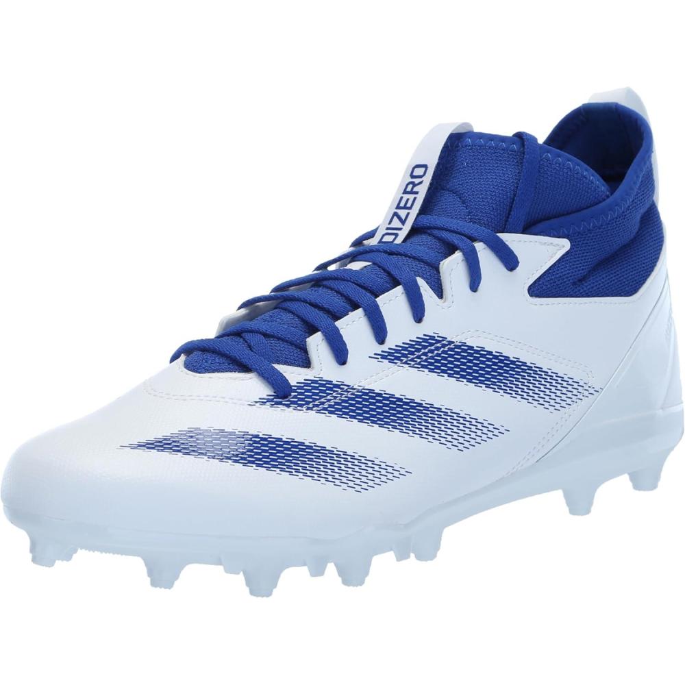 image:imageadidas Mens Adizero Impact2 American FootballWhiteTeam Royal BlueWhite