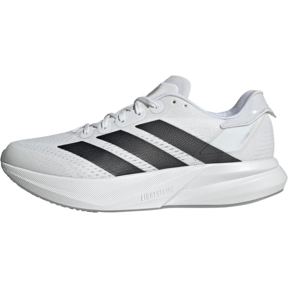 image:imageadidas Mens Duramo Speed 2 Running ShoeFootwear WhiteCore BlackHalo Silver Ih8206
