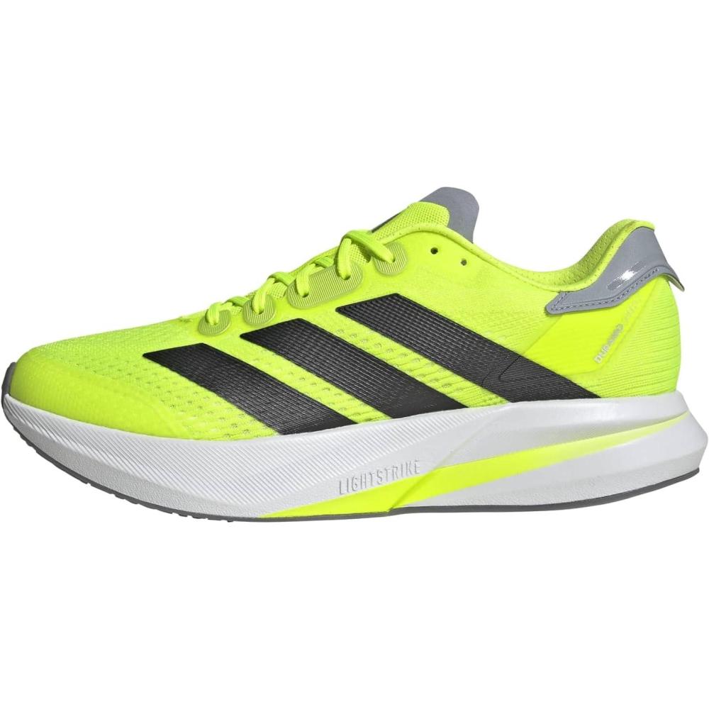 image:imageadidas Mens Duramo Speed 2 Running ShoeLucid LemonBlackHalo Silver