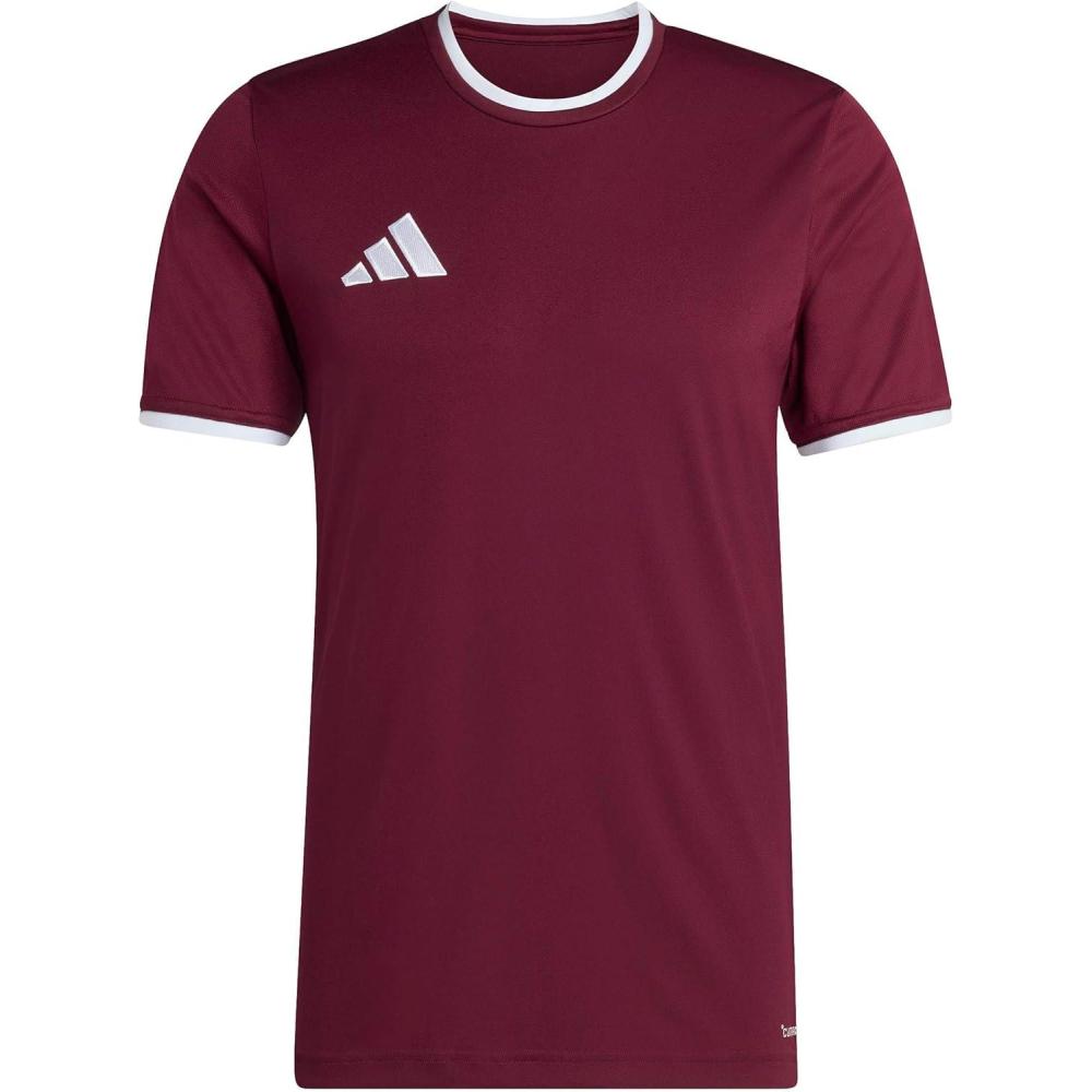 image:imageadidas Mens Entrada 26 JerseyTeam MaroonWhite