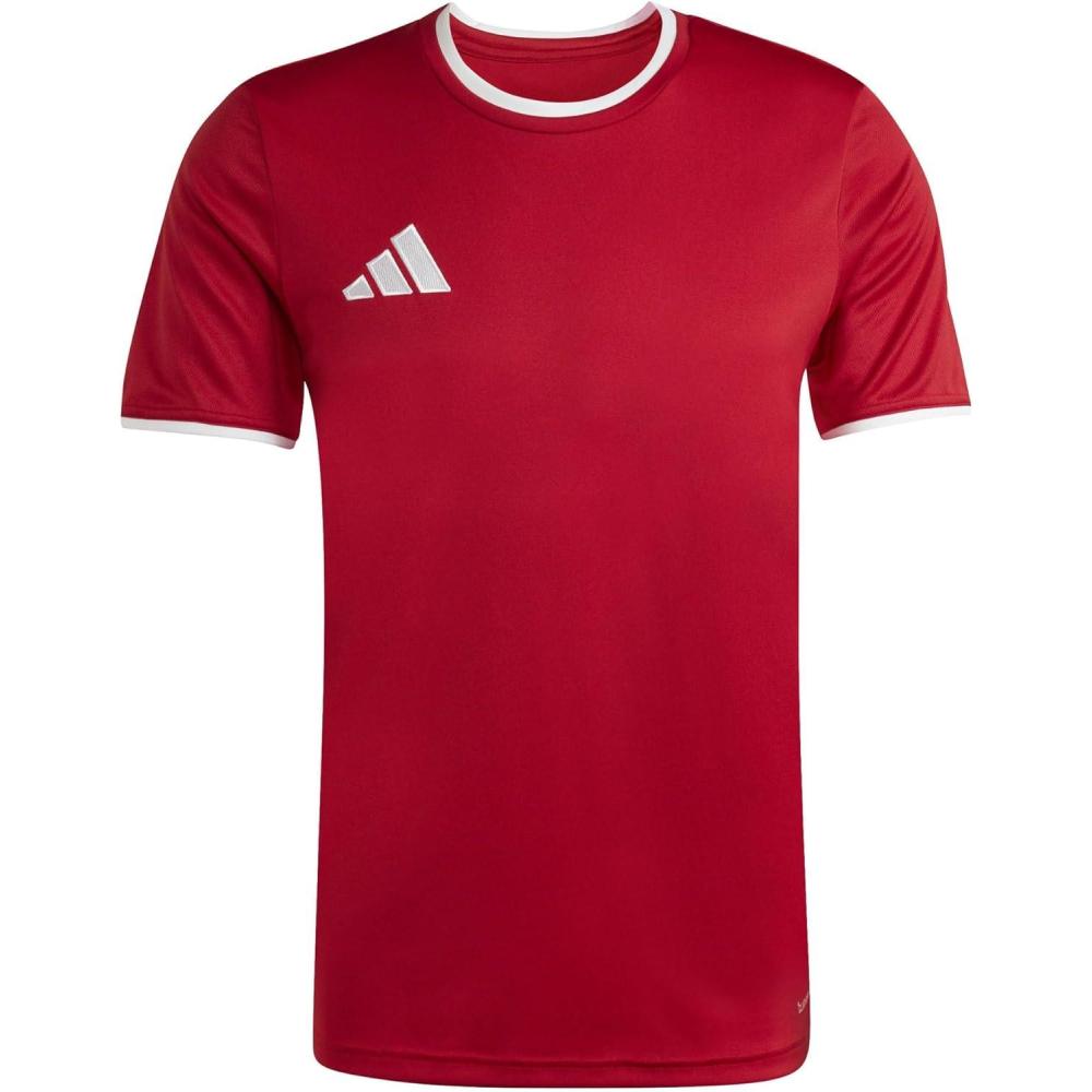 image:imageadidas Mens Entrada 26 JerseyTeam Power RedWhite