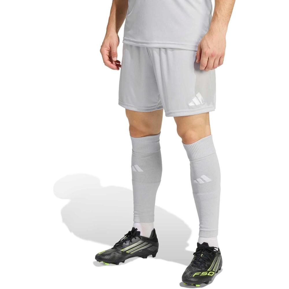 image:imageadidas Mens Entrada 26 ShortsTeam Light GreyWhite