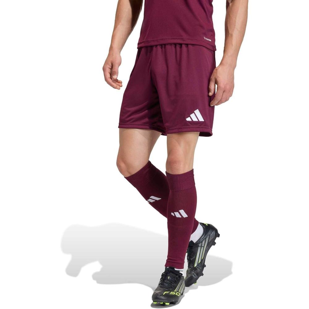 image:imageadidas Mens Entrada 26 ShortsTeam MaroonWhite