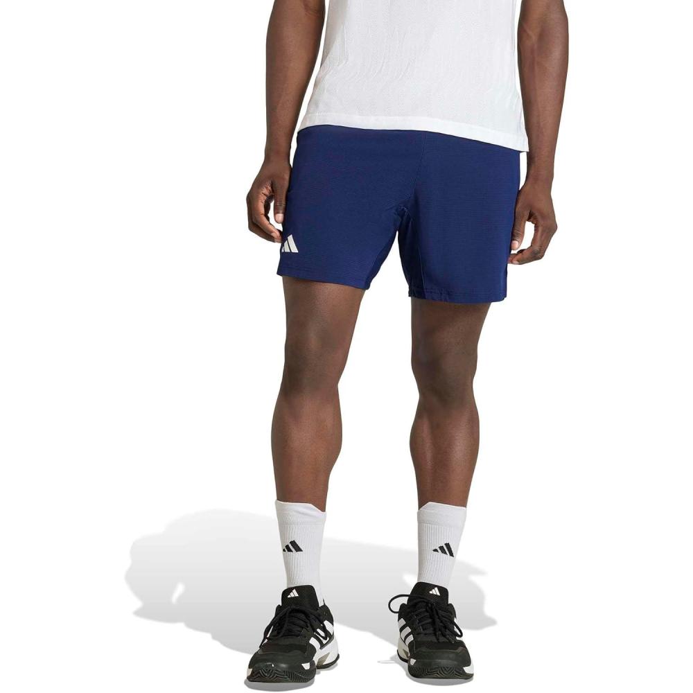 image:imageadidas Mens Ergo Tennis ShortsDark Blue