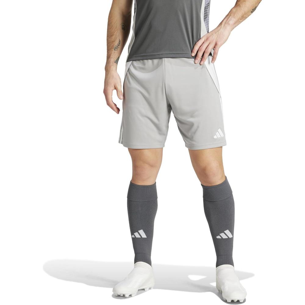 image:imageadidas Mens Tiro 24 ShortsTeam Mid GreyWhite
