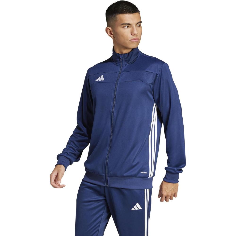 image:imageadidas Mens Tiro 25 Essentials Training Track TopTeam Navy BlueWhite