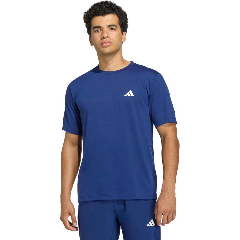 image:imageadidas Mens Workout Essentials Feel Ready TShirtDark Blue