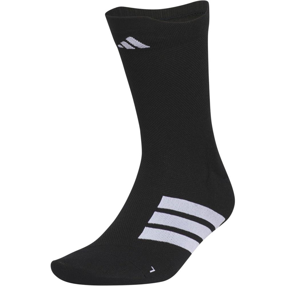 image:imageadidas Unisex Adizero Running Socks 1 Pair Performance amp TrainingBlackWhiteCrew