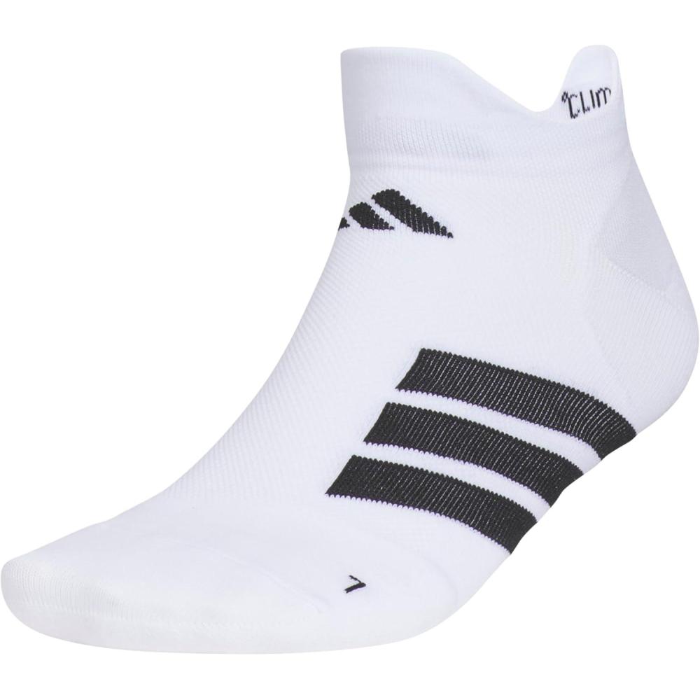 image:imageadidas Unisex Adizero Running Socks 1 Pair Performance amp TrainingWhiteBlackNo Show