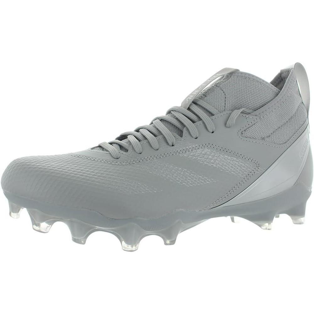 image:imageadidas Unisex Adult Adizero Impact American Football ShoesGrey TwoSilver MetallicGrey