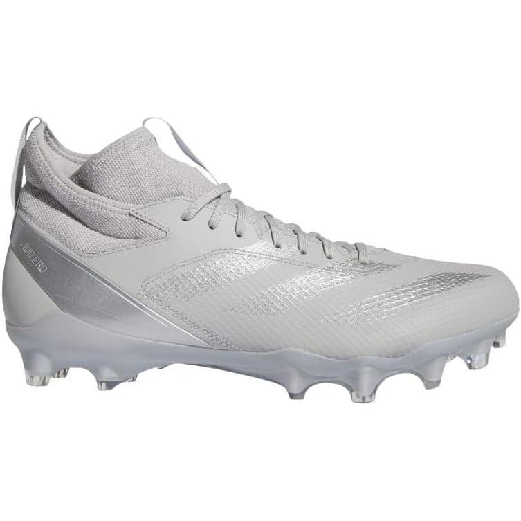image:imageadidas Unisex Adult Adizero Impact American Football ShoesGrey TwoSilver MetallicGrey Two