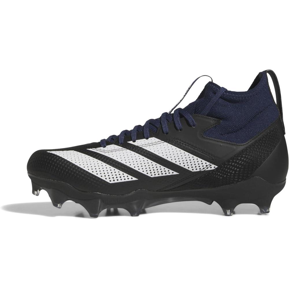 image:imageadidas Unisex Adult Adizero Impact American Football ShoesTeam Navy BlueWhiteBlack