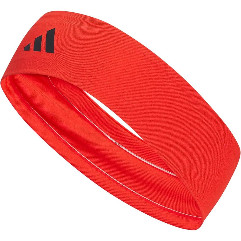image:imageadidas Unisex Alphaskin Headband Performance Workout Ear amp Sweat Band3RedBlack