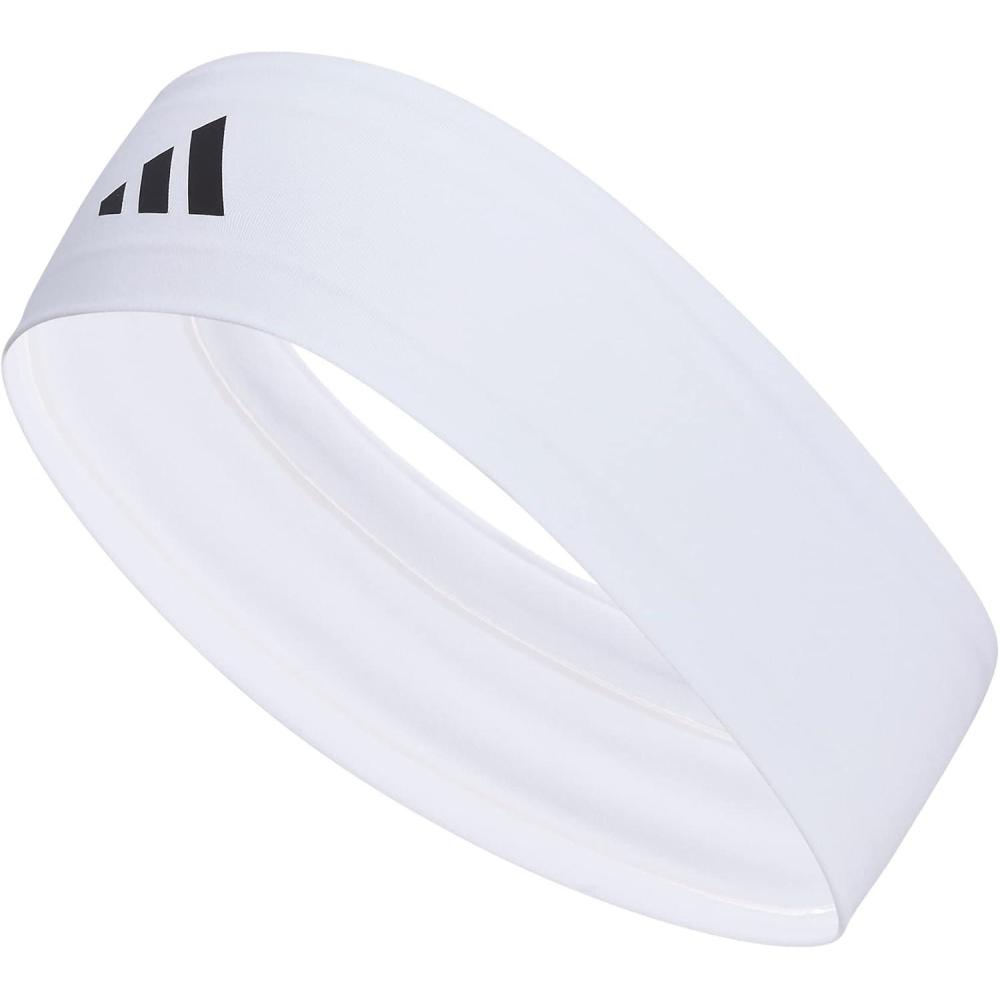 image:imageadidas Unisex Alphaskin Headband Performance Workout Ear amp Sweat Band3WhiteBlack