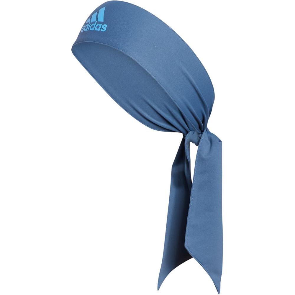 image:imageadidas Unisex Alphaskin Headband Performance Workout Ear amp Sweat BandTie1Wonder Steel BluePulse Blue