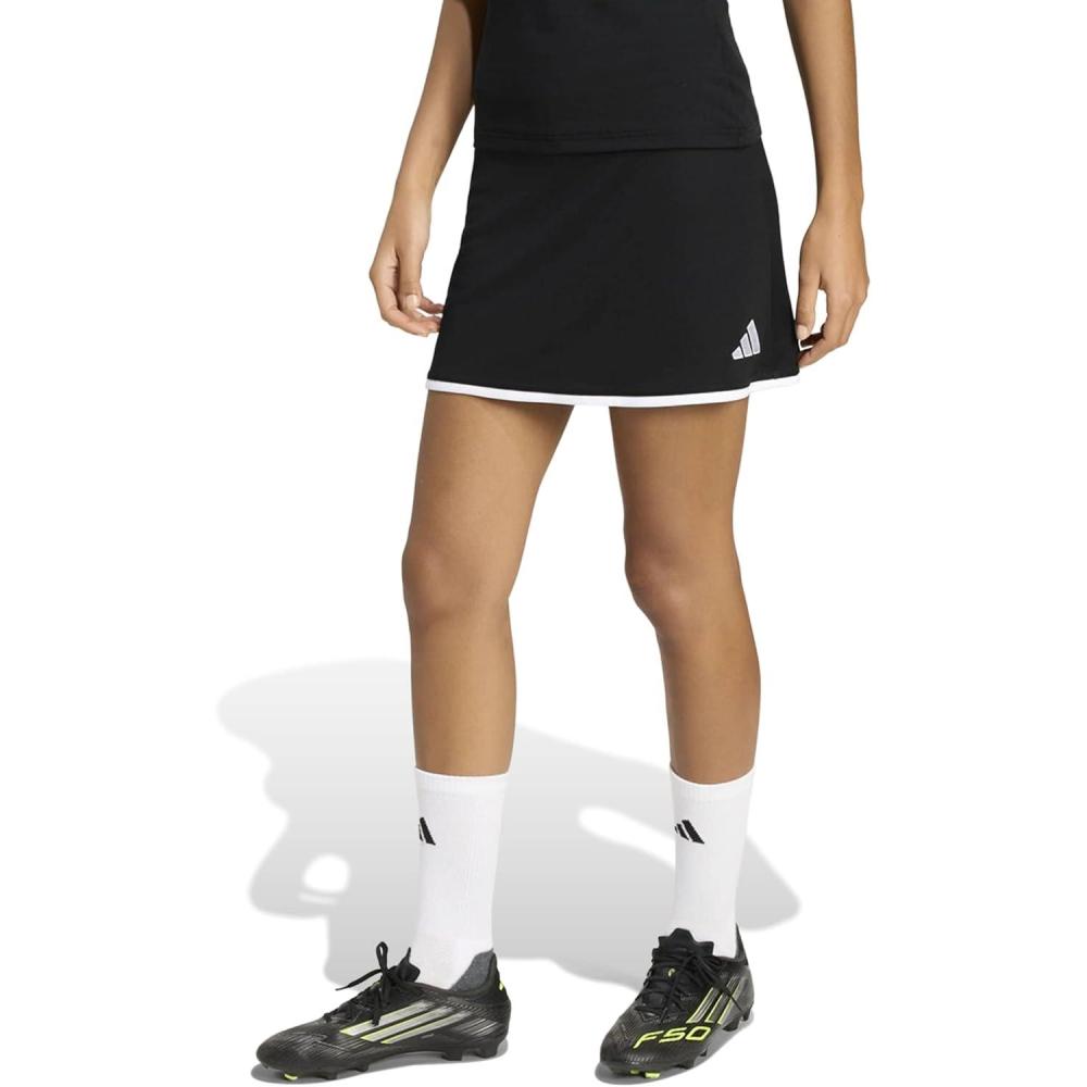 image:imageadidas Womens Entrada 26 SkortBlackWhite