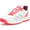 White/Silver Metallic/Lucid Red