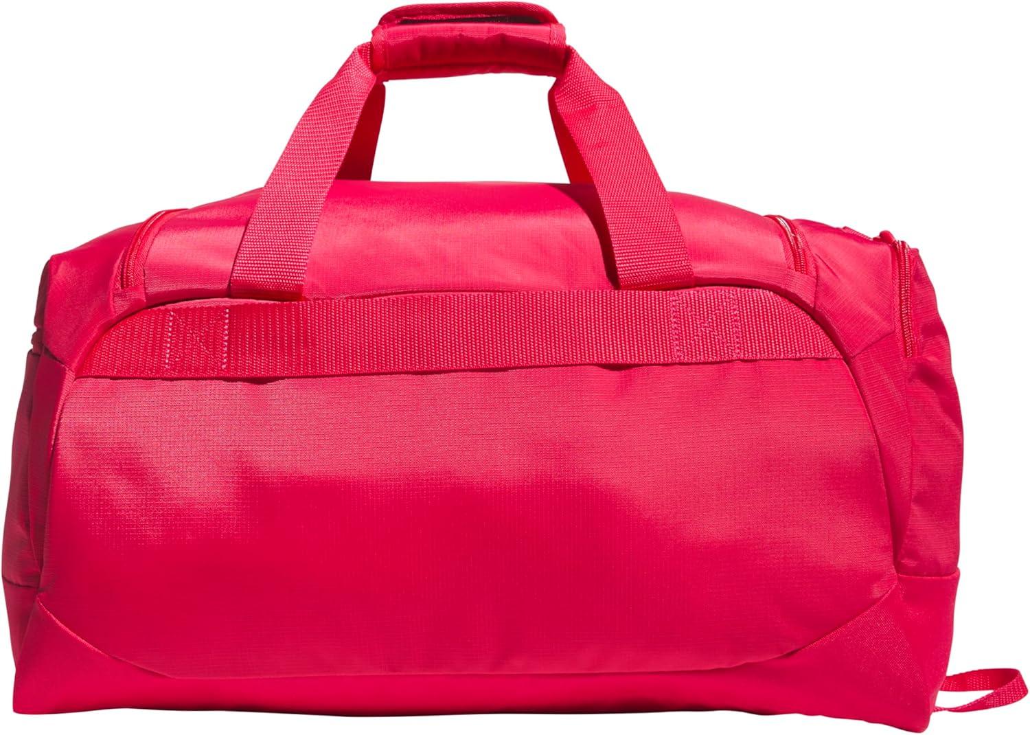 image:imageadidas Defender 5 Duffel Bag Premium Duffle for Sports Gym amp TravelPower PinkWhite