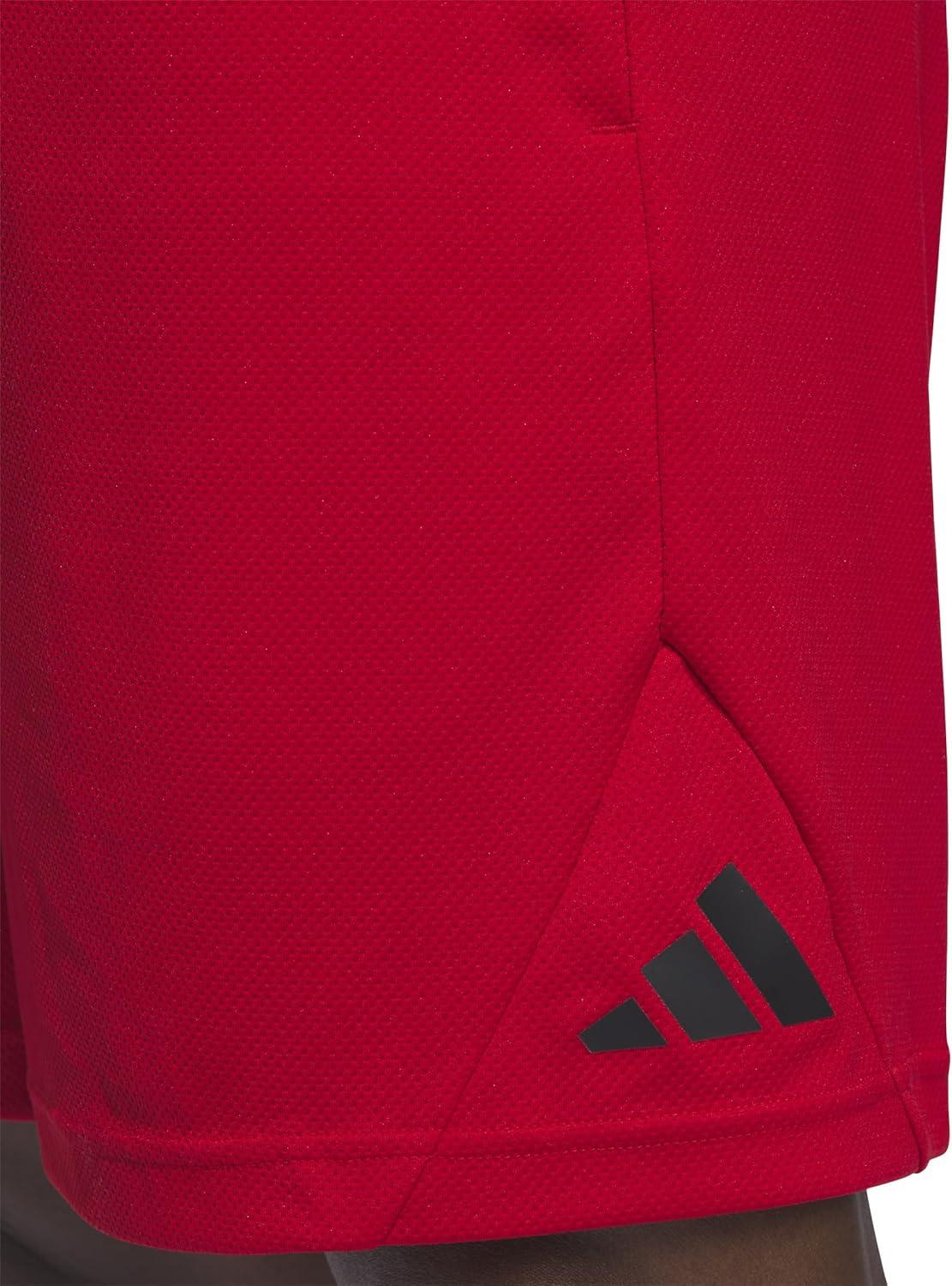 image:imageadidas Mens Badge of Sport Basketball Shorts Scarle SBetter ScarletBetter Scarlet