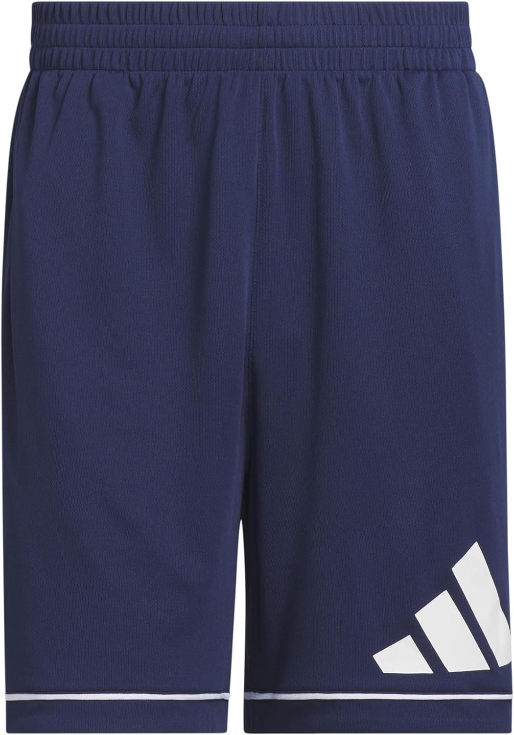 image:imageadidas Mens Badge of Sport Basketball Shorts Scarle STeam Navy BlueTeam Navy Blue