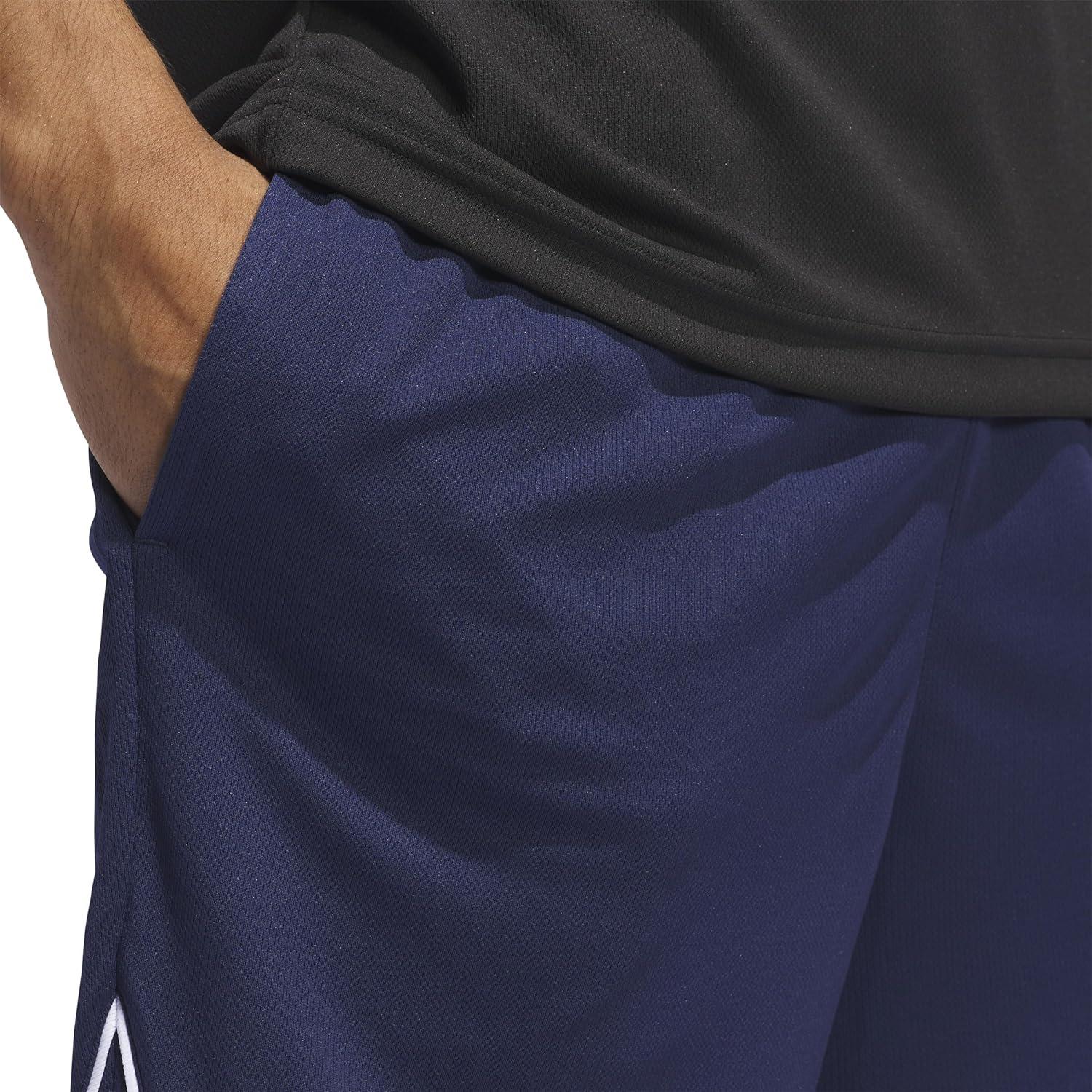 image:imageadidas Mens Badge of Sport Basketball Shorts Scarle STeam Navy BlueTeam Navy Blue