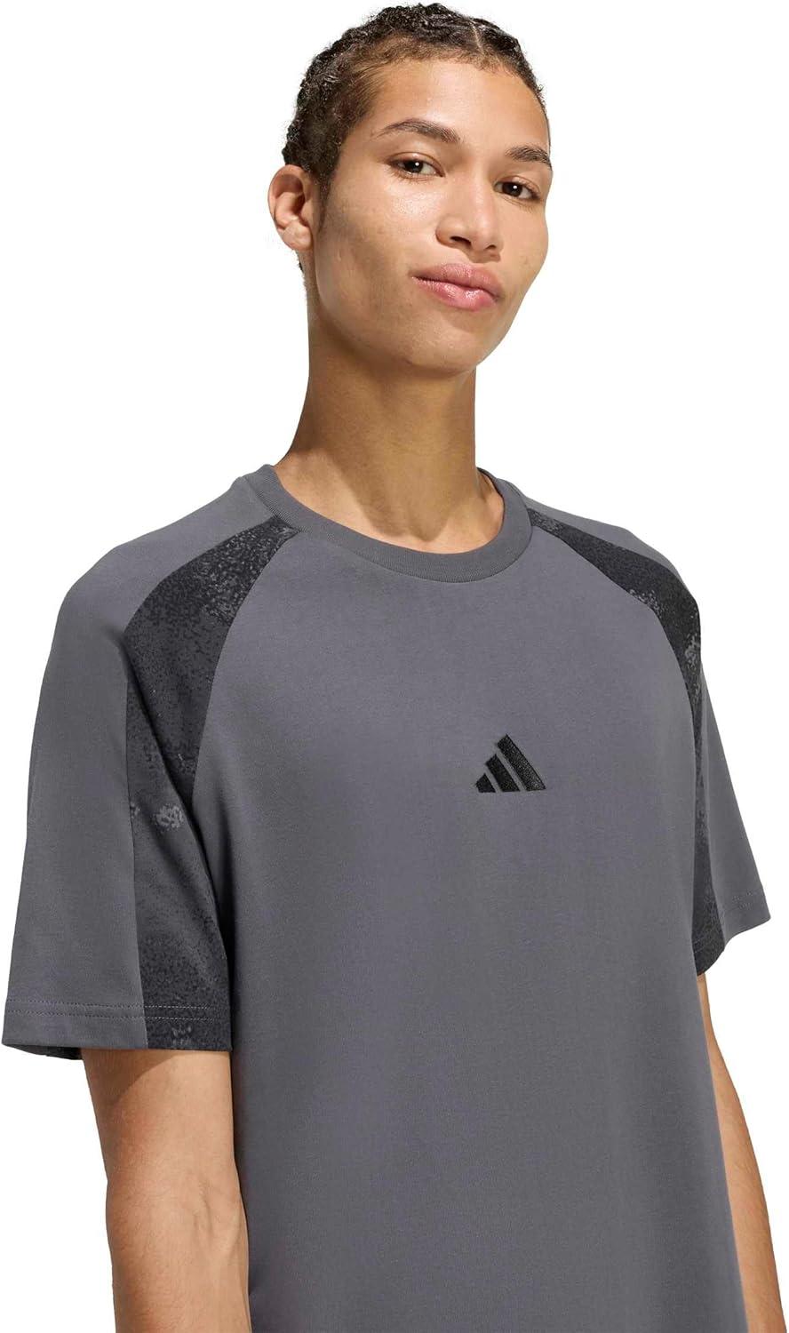 image:imageadidas Mens Camouflage TShirtGreyMulticolor