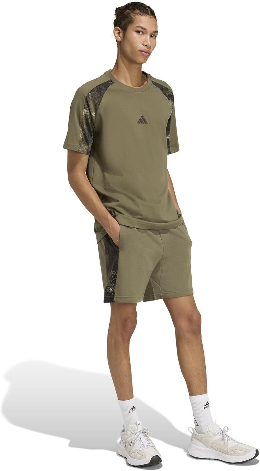 image:imageadidas Mens Camouflage TShirtOlive StrataMulticolor