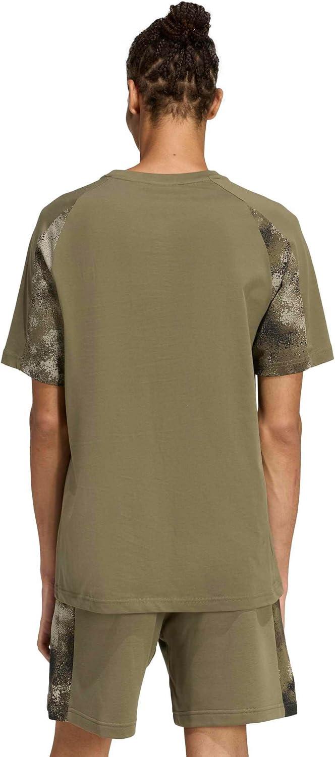 image:imageadidas Mens Camouflage TShirtOlive StrataMulticolor
