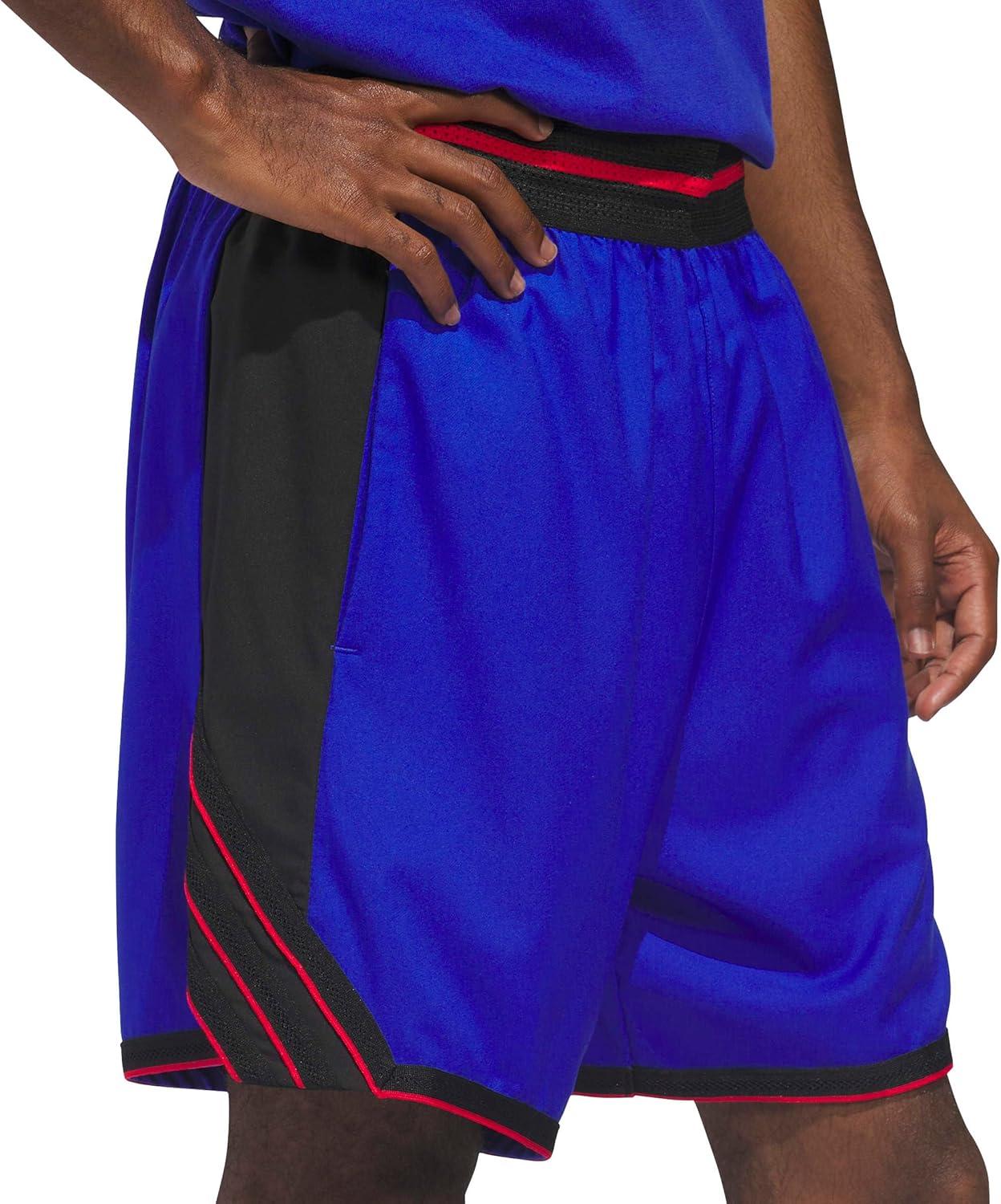 image:imageadidas Mens Crazylite Basketball ShortsBold BlueBlack