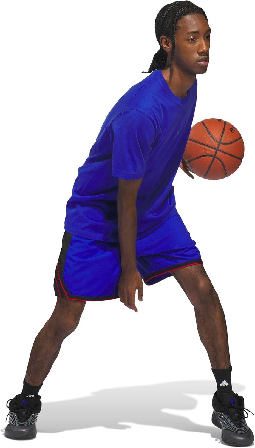 image:imageadidas Mens Crazylite Basketball ShortsBold BlueBlack