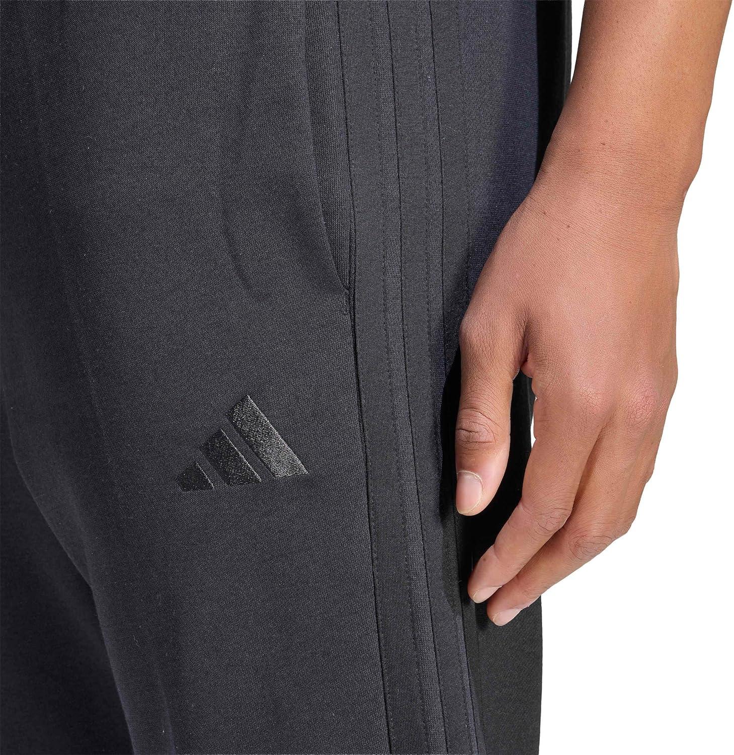image:imageadidas Mens Essentials 3Stripes Regular Tricot PantsBlack