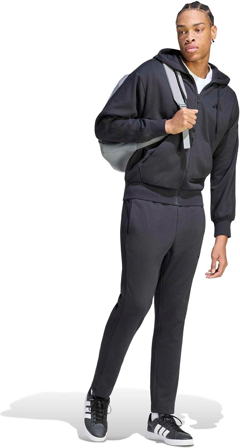 image:imageadidas Mens Essentials 3Stripes Regular Tricot PantsBlack