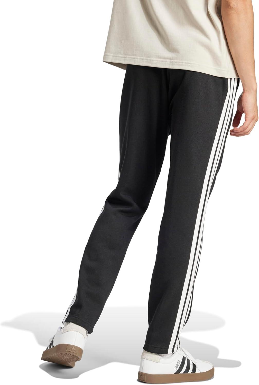image:imageadidas Mens Essentials 3Stripes Regular Tricot PantsBlackWhite