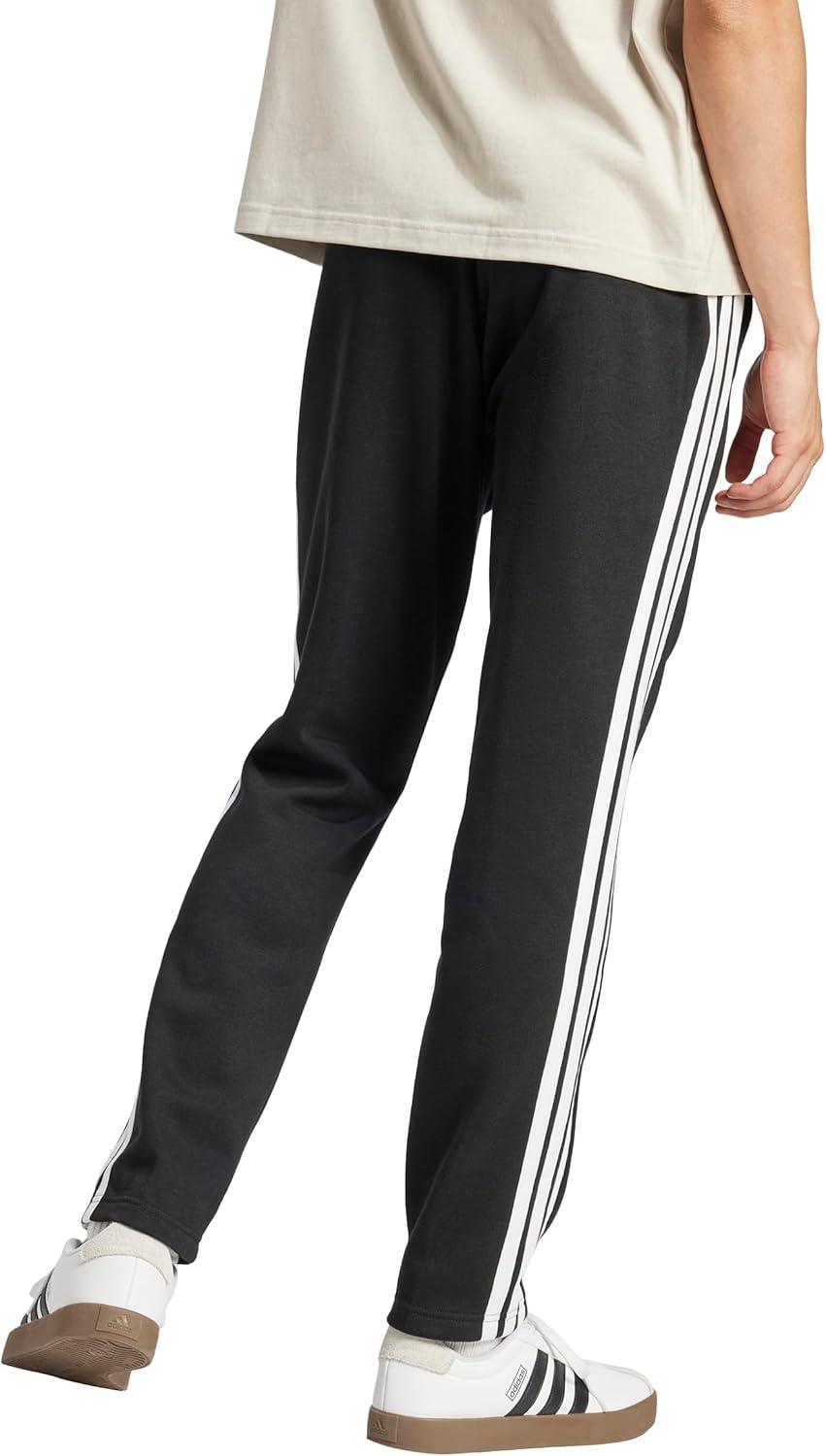 image:imageadidas Mens Essentials 3Stripes Regular Tricot PantsBlackWhiteMulti