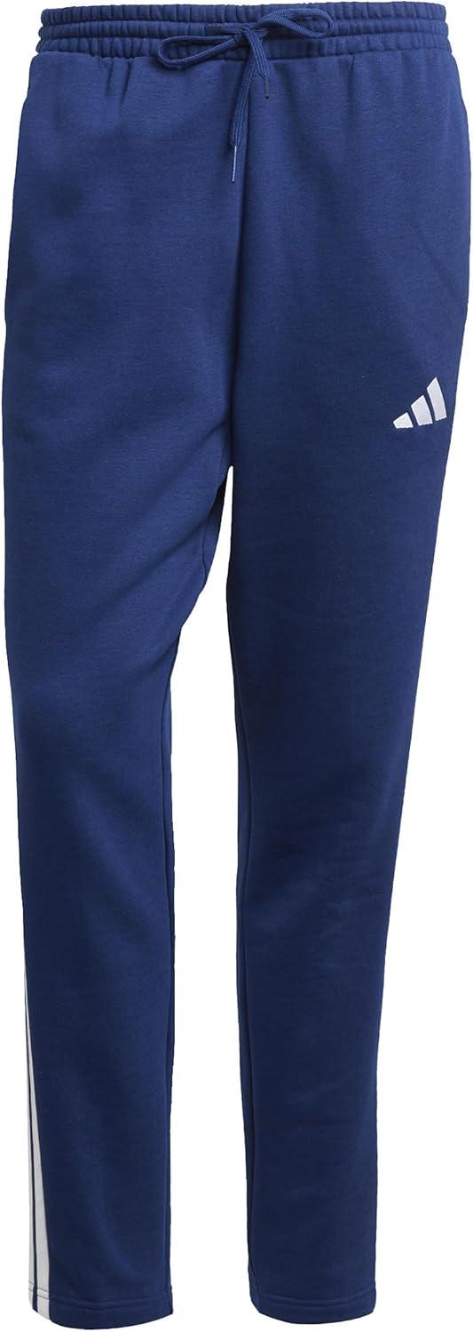 image:imageadidas Mens Essentials 3Stripes Regular Tricot PantsDark BlueWhite